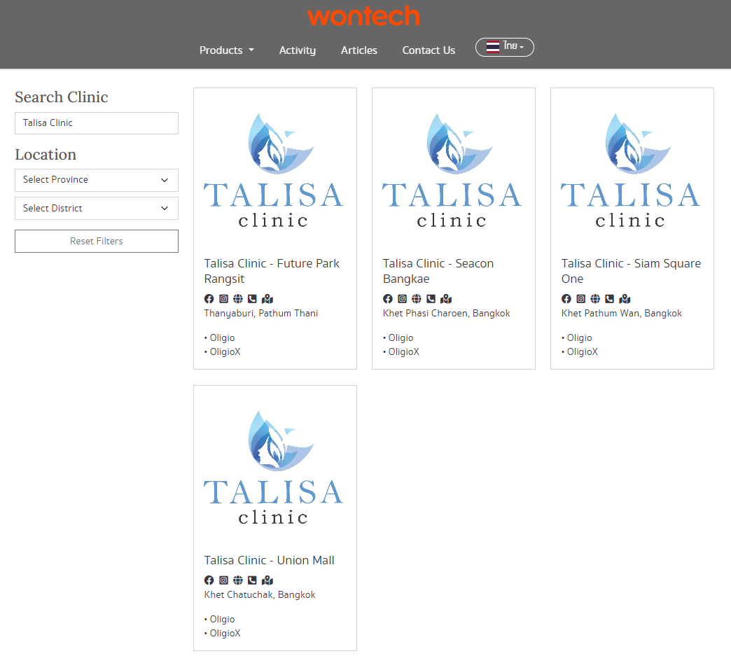 Talisa Wontech Certified