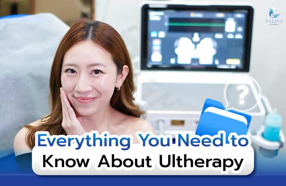 A woman with firm skin after getting Ultherapy in Bangkok
